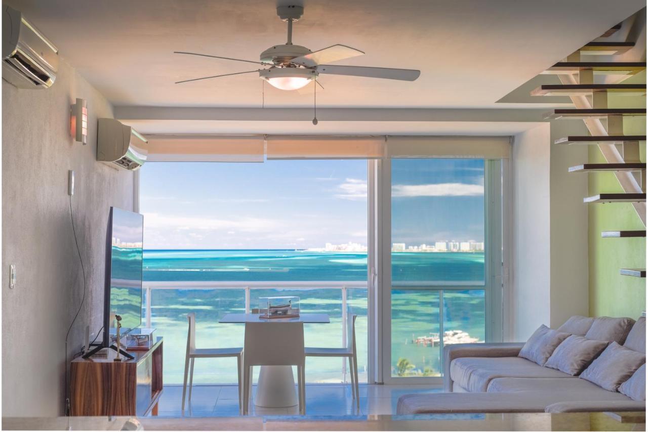 Beachfront Luxury Apartments Cancun Bagian luar foto