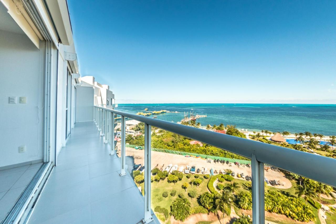 Beachfront Luxury Apartments Cancun Bagian luar foto