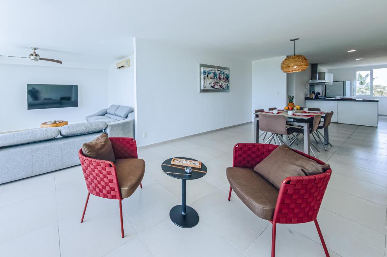Beachfront Luxury Apartments Cancun Bagian luar foto