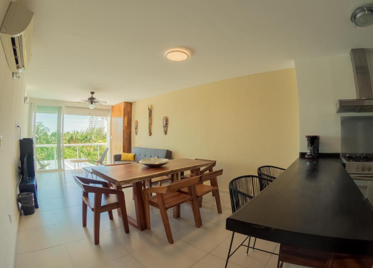 Beachfront Luxury Apartments Cancun Bagian luar foto