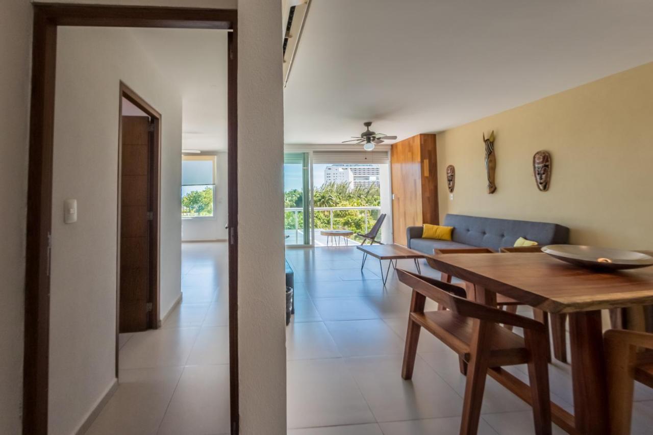 Beachfront Luxury Apartments Cancun Bagian luar foto