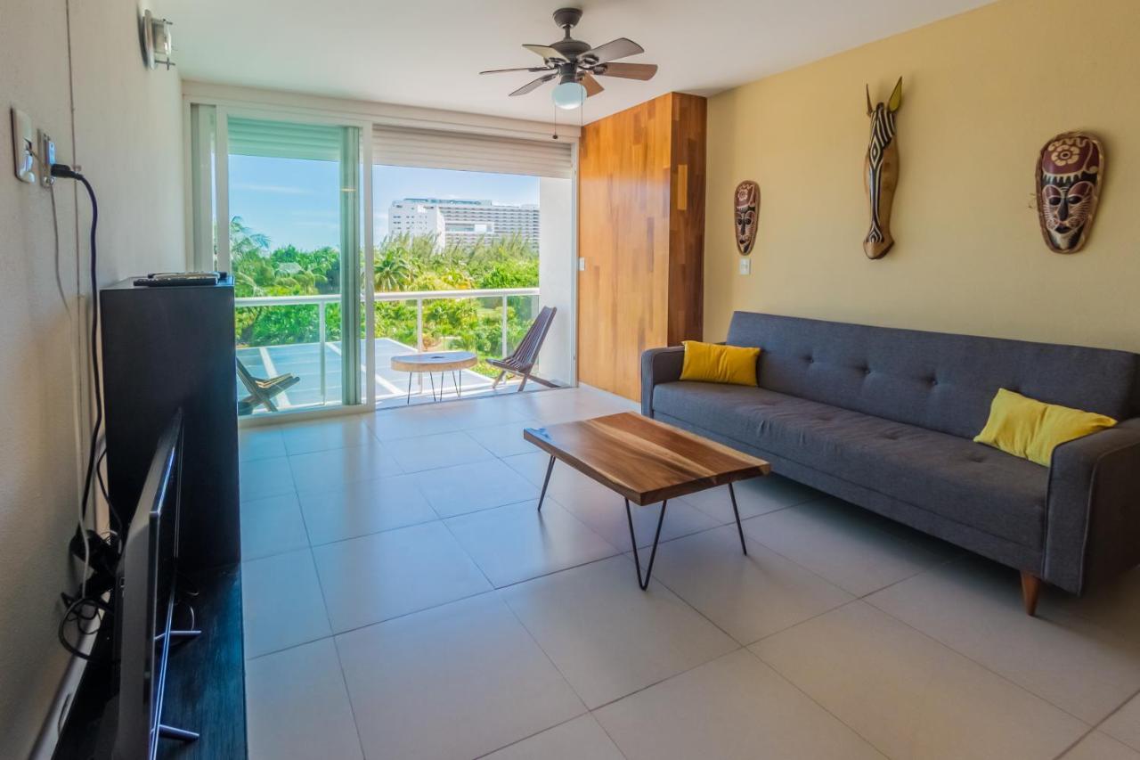 Beachfront Luxury Apartments Cancun Bagian luar foto
