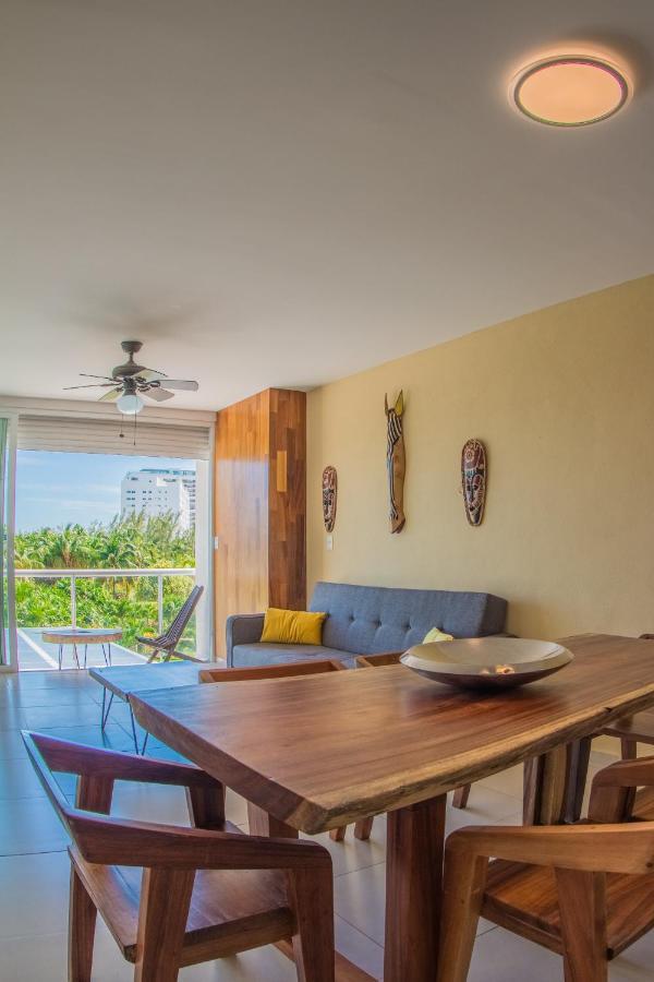 Beachfront Luxury Apartments Cancun Bagian luar foto